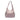 Pink Burberry Small Leather and House Check Canvas Canterbury Tote