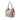 Pink Burberry Small Leather and House Check Canvas Canterbury Tote