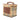 Beige Burberry Haymarket Check Coated Canvas Vanity Bag
