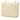 Beige Chanel XL CC Quilted Caviar Square Single Flap Crossbody Bag