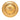 Gold Chanel CC Gold Plated Sunburst Medallion Brooch