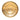 Gold Chanel CC Gold Plated Sunburst Medallion Brooch