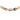 Gold Dior Gold Plated Strass CD Logo Choker Necklace