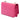 Pink Chanel Chevron Lambskin Trendy CC Wallet on Chain Crossbody Bag