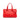 Red Bottega Veneta Nappa Intrecciato Satchel
