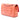 Orange Chanel Medium Classic Patent Striped Double Flap Shoulder Bag