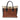 Brown Louis Vuitton Monogram On My Side MM Satchel - Designer Revival