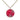 Gold Chanel Gold Plated Resin CC Round Pendant Necklace