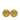 Gold Chanel CC Gold Plated Medallion Clip On Earrings