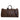 Brown Louis Vuitton Damier Ebene Keepall Bandouliere 55 Travel Bag