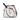 White Chanel Coco Masters Mini Canvas Tennis Racket Bag