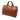 Brown Burberry Leather Boston Bag