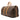Brown Louis Vuitton Monogram Keepall Bandouliere 55 Travel Bag