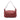 Red Bottega Veneta Nappa Intrecciato Shoulder Bag