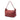 Red Bottega Veneta Nappa Intrecciato Shoulder Bag