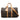 Brown Louis Vuitton Monogram Keepall Bandouliere 45 Travel Bag