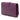 Purple Saint Laurent Textured Leather Chyc Ligne Clutch