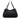 Black Fendi Zucchino Canvas Shoulder Bag - Designer Revival