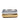 Silver Fendi Micro Bicolor Metallic Leather Flowerland Double Baguette Satchel