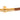 Brown Hermès Leather and Gold Plated Kite Choker Necklace