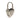 Silver Hermès Palladium Plated Annee De La Fantaisie Heart Cadena Lock Charm - Designer Revival