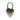 Silver Hermès Palladium Plated Annee De La Fantaisie Heart Cadena Lock Charm - Designer Revival