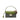 Green Prada Bicolor Saffiano Lux Sound Lock Satchel
