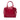 Red Prada Small Saffiano Square Bauletto Satchel