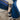 Blue Gucci Medium Calfskin Bamboo Shopper Satchel - Designer Revival