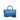 Blue Gucci Medium Calfskin Bamboo Shopper Satchel - Designer Revival