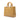 Tan Dior Large Patent Cannage Lady Dior Satchel