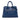 Blue Prada Saffiano Cuir Open Promenade Satchel