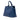 Blue Prada Saffiano Cuir Open Promenade Satchel - Designer Revival