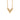 Gold Louis Vuitton Gold Plated Essential V Necklace