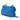 Blue Bottega Veneta Small Calfskin Intrecciomirage Embossed Butterfly Chain Crossbody