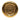 Gold Chanel Gold Plated 31 Rue Cambon Round Vintage Pin Brooch
