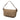 Beige Gucci GG Canvas Boat Shoulder Bag