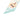 Blue Hermès Funny Ice Cream Silk Twilly Scarf Scarves
