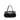 Black Gucci Leather Frame Handbag