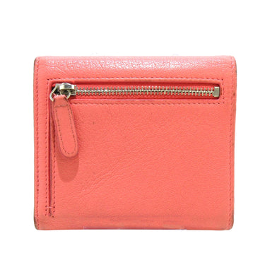Pink Chanel CC Lucky Clover Calfskin Small Wallet