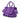 Purple Bottega Veneta Small Nappa Intrecciato Monaco Satchel - Designer Revival