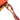 Red LOEWE Leather Velazquez Twist Crossbody - Designer Revival