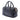 Black Saint Laurent Baby Leather Star Patchwork Classic Duffle Satchel
