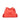 Red LOEWE Embossed Leather Flamenco Tassel Crossbody