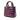 Purple Dior Anselm Reyle Medium Metallic Lambskin Cannage Lady Dior Satchel