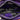 Purple Dior Anselm Reyle Medium Metallic Lambskin Cannage Lady Dior Satchel