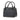 Blue Burberry Small Grained Leather Buckle Tote Satchel