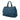 Blue Prada Vitello Daino Open Convertible Tote Satchel