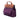 Purple Hermès Toile Herbag Zip 31 Satchel