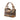 Brown Burberry House Check Canvas Brecon Satchel